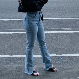 Zara flared jeans